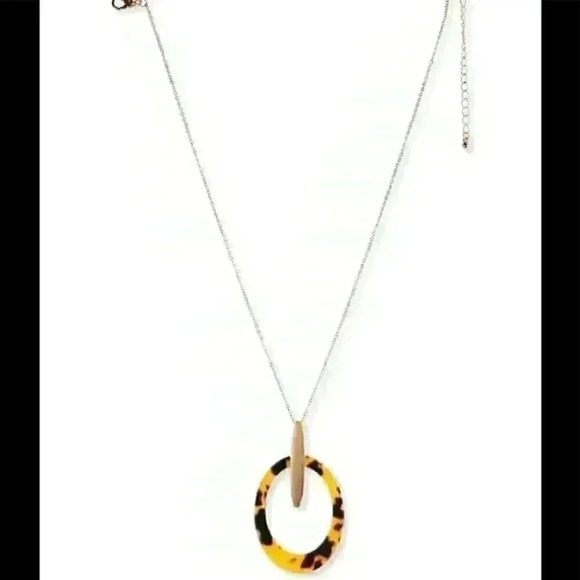 CharterClub new Tortoise Pendant Necklace - Picture 1 of 8